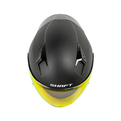 Casco Abierto  Shaft 226 Negro Solid Rojo