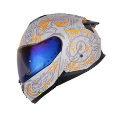 Casco Abatible Shaft 3540DV The World Arena Mostaza