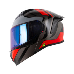Casco Abatible Shaft 3820 Mentox Rojo