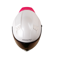 Casco Integral Shaft 504DV Solid Blanco Fucsia