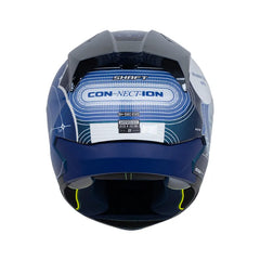 Casco Integral Shaft 560 Connection Camaleón Azul