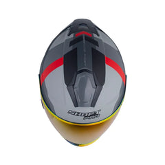 Casco Abierto Shaft 240DV Cozone Negro Rojo