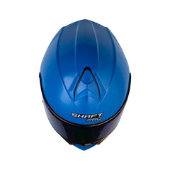 Casco Abatible Shaft Pro 4000 Azul Brillo