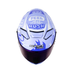 Casco Integral Shaft Pro 606SP Damn Morado Lila | Gafas - Pinlock Antiempañante