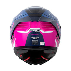Casco Integral Shaft Pro 609DV Sphere Fucsia Azul