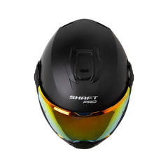 Casco Abatible Shaft Pro 4160 Move Solid Negro Rojo