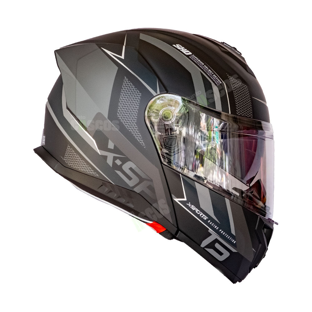 Casco Abatible X-Sports 166 Sand Azul Navi
