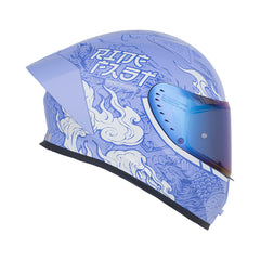 Casco Integral para Mujer Shaft 526 Saoru Morado Lila | Certificación ECE 2206