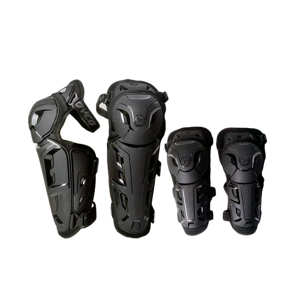 Combo Rodilleras y coderas Certificadas Scoyco K26 + Guantes Certificados scoyco Mc122