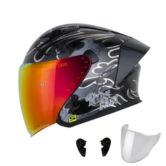 Casco Abierto  Shaft 226 Antient Gris plata