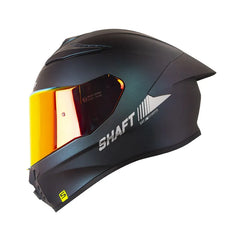 Casco Integral Shaft 584 Solid Camaleón Negro