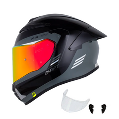 Casco Integral Shaft 584 Complete Gris Negro