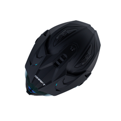Casco multipropósito Shaft MX360DV Negro Mate Morado