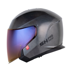 Casco Modular Shaft Pro 300 Sky Solid Camaleón Brillo