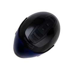 Casco Modular Shaft Pro 300 Sky Solid Negro Brillo