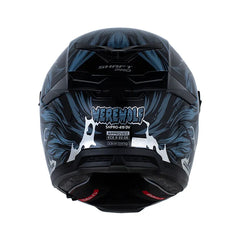 Casco Integral Shaft Pro 615DV Werewolf Azul Navi