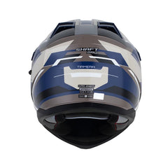 Casco multipropósito Shaft Pro MX400DV Tiamera Azul Blanco