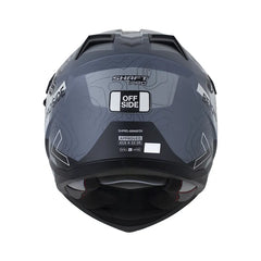 Casco multipropósito Shaft Pro MX400DV Off Side Gris Mate