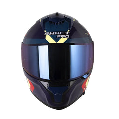 Casco Integral Shaft Pro 610 Doble Visor Cester Azul Rojo