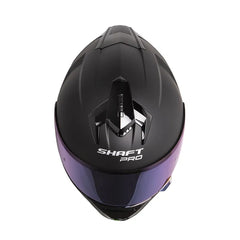 Casco Integral Shaft Pro 610 DV Solid Negro mate