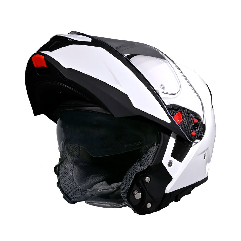 Casco Abatible SMK Gullwing Solid Blanco