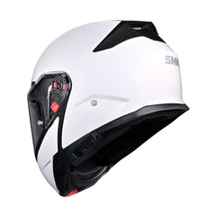 Casco Abatible SMK Gullwing Solid Blanco