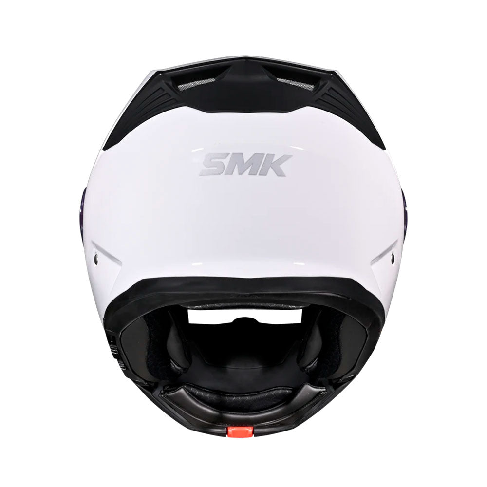 Casco Abatible SMK Gullwing Solid Blanco