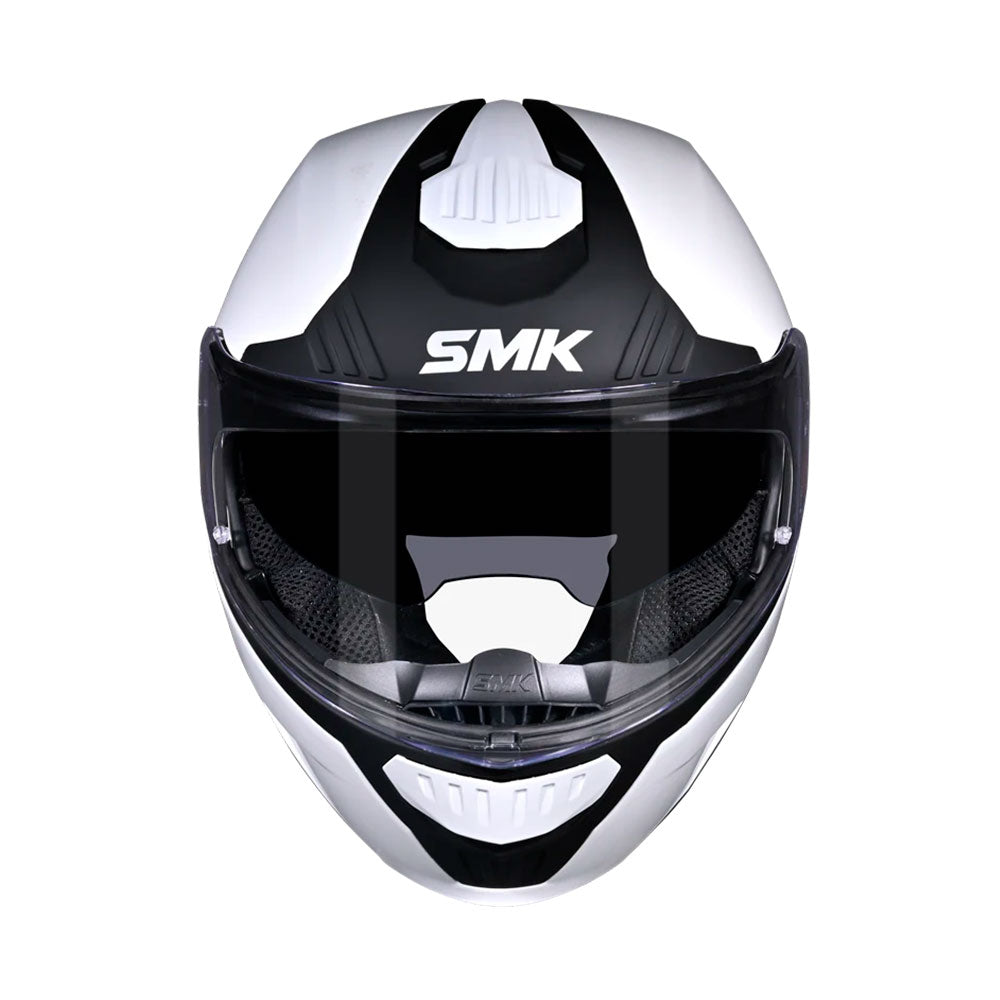 Casco Abatible SMK Gullwing Solid Blanco