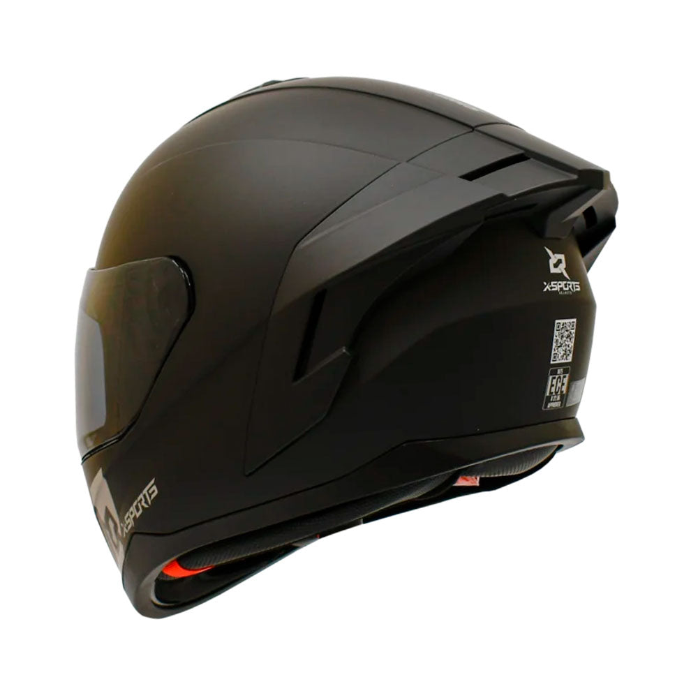 Casco Integral X-Sports M75 Solid Negro