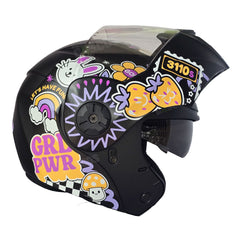 Casco Abatible para niña ICH 3110 Kids