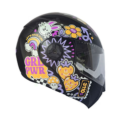 Casco Abatible para niña ICH 3110 Kids