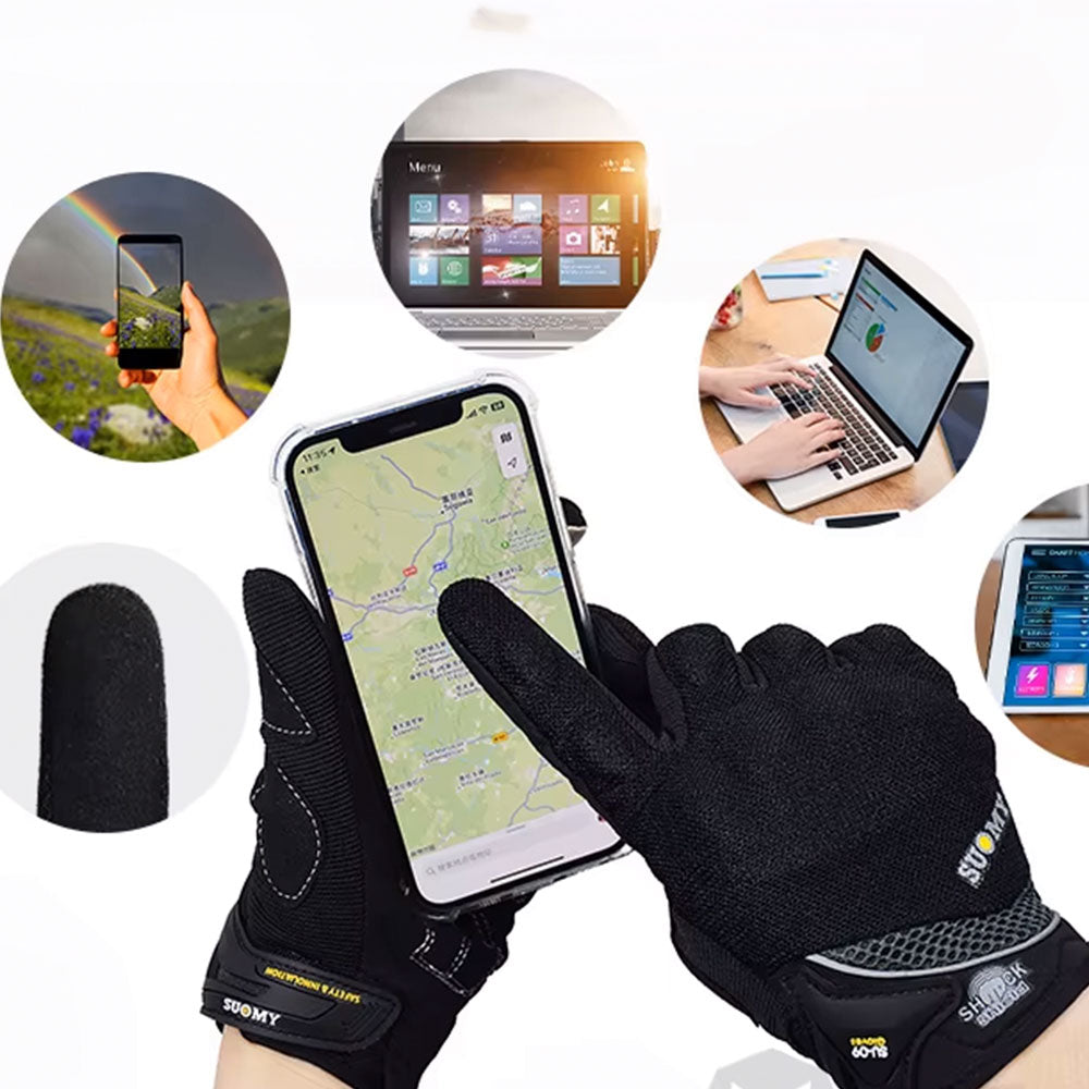 Guantes de moto Suomy SU09 Negro