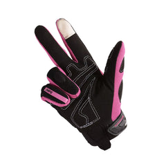 Guantes de moto para mujer Suomy SU09 Fucsia