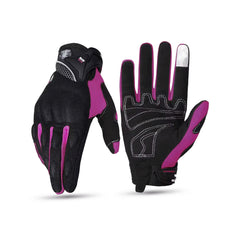 Guantes de moto para mujer Suomy SU09 Morado