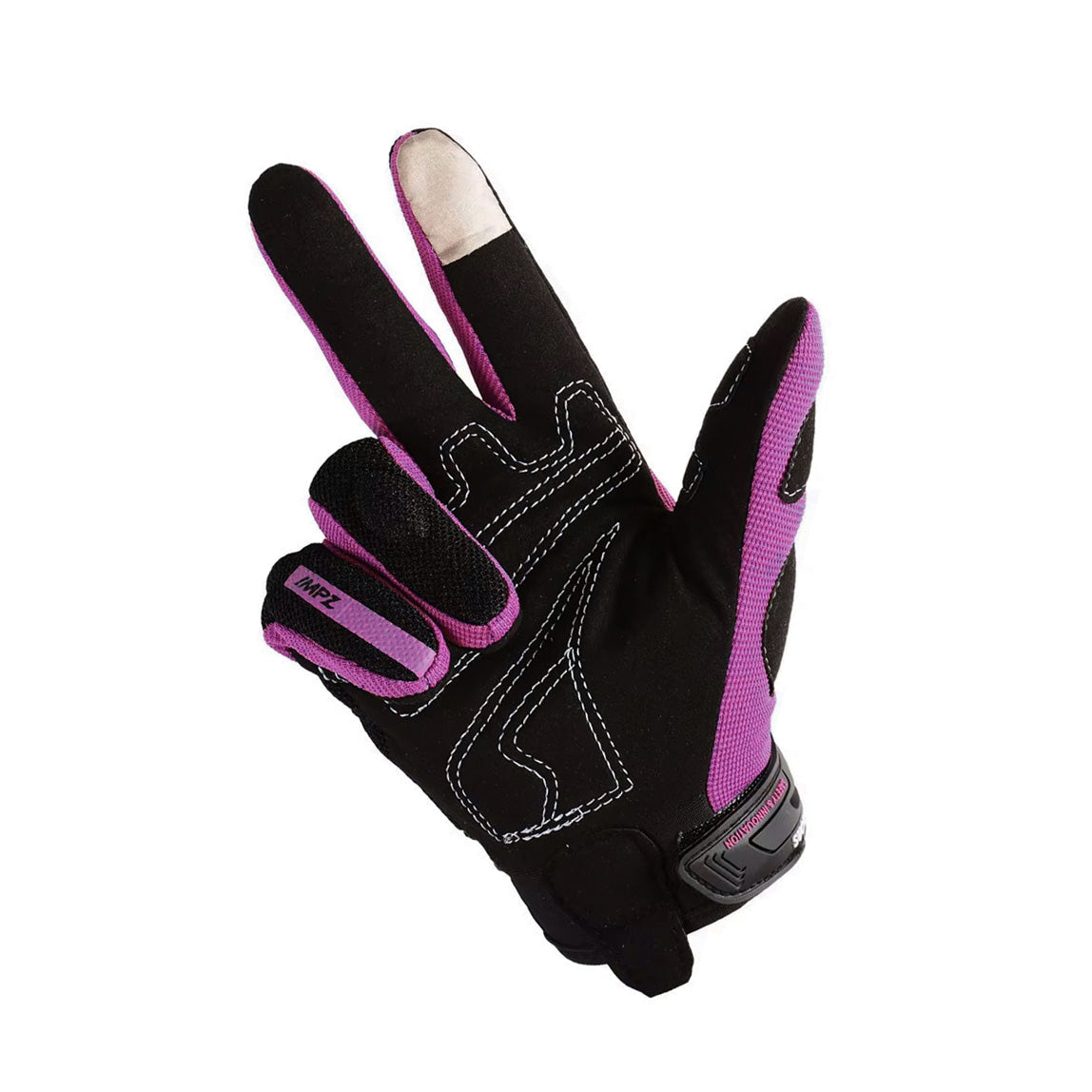 Guantes de moto para mujer Suomy SU09 Morado
