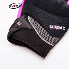 Guantes de moto para mujer Suomy SU09 Morado