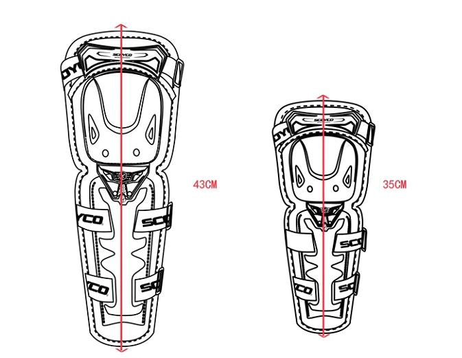 Kit de Rodilleras y coderas Scoyco K11