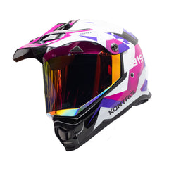 Casco multipropósito KNT 819 Tourex Fucsia