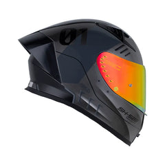 Casco Integral Shaft 526 Troy Gris Metalico | Certificación ECE 2206
