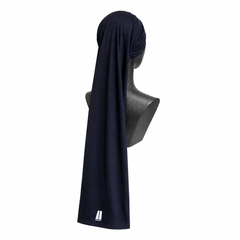 Tubular largo Asphalt Negro Extralargo