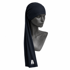 Tubular largo Asphalt Negro Extralargo
