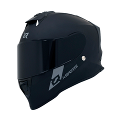 Casco Integral X-Sports V151 Solid Negro Mate + Visor Humo