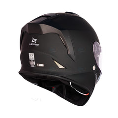 Casco Integral X-Sports V151 Solid Negro Mate + Visor Iridium