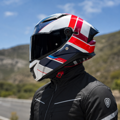 Casco integral Spartan Panther SV Valve + Visor negro