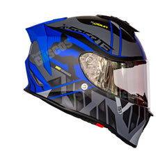 Casco Integral X-Sports V151 Wendell Azul