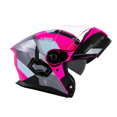 Casco Abatible X-Sports 166 Choixe Fucsia Brillo