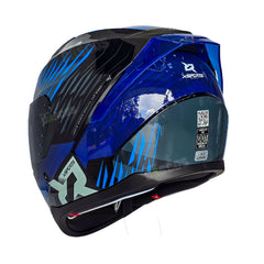 Casco Integral X-Sports M67 Xlayer Negro Azul
