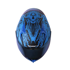 Casco Integral Shaft 526 Bonecrush Azul