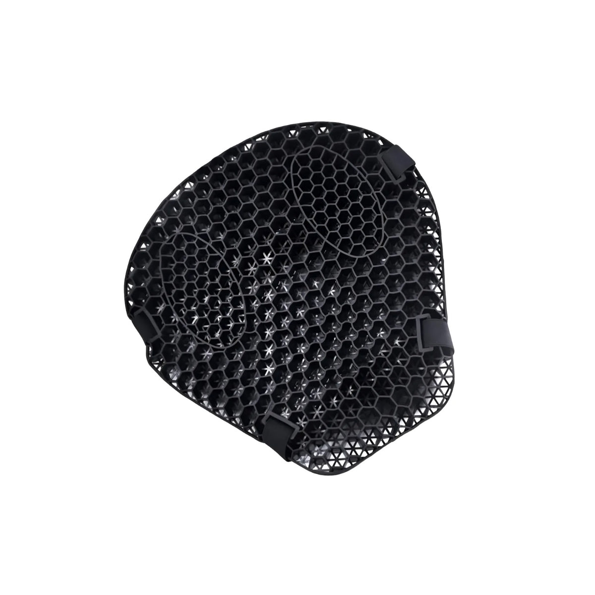 Cojín silicona panal para sillín de moto piloto