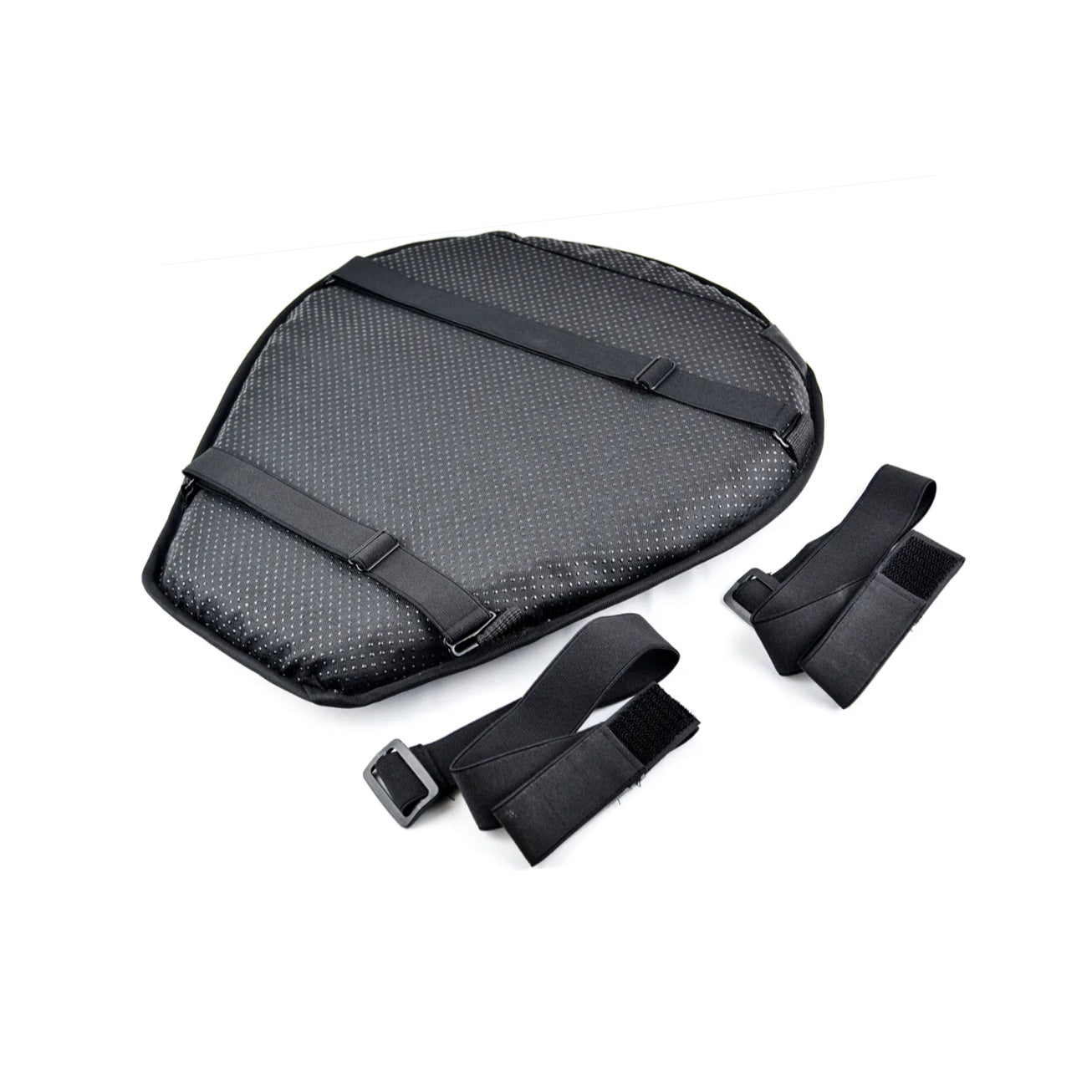 Cojín silicona panal para sillín de moto piloto